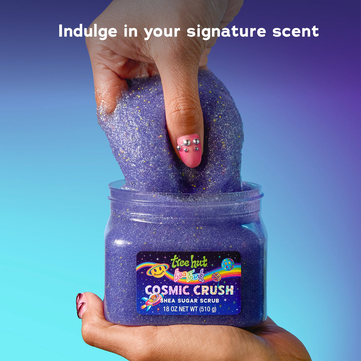 Lisa Frank x Tree Hut Cosmic Crush Shea Sugar Scrub product image 3