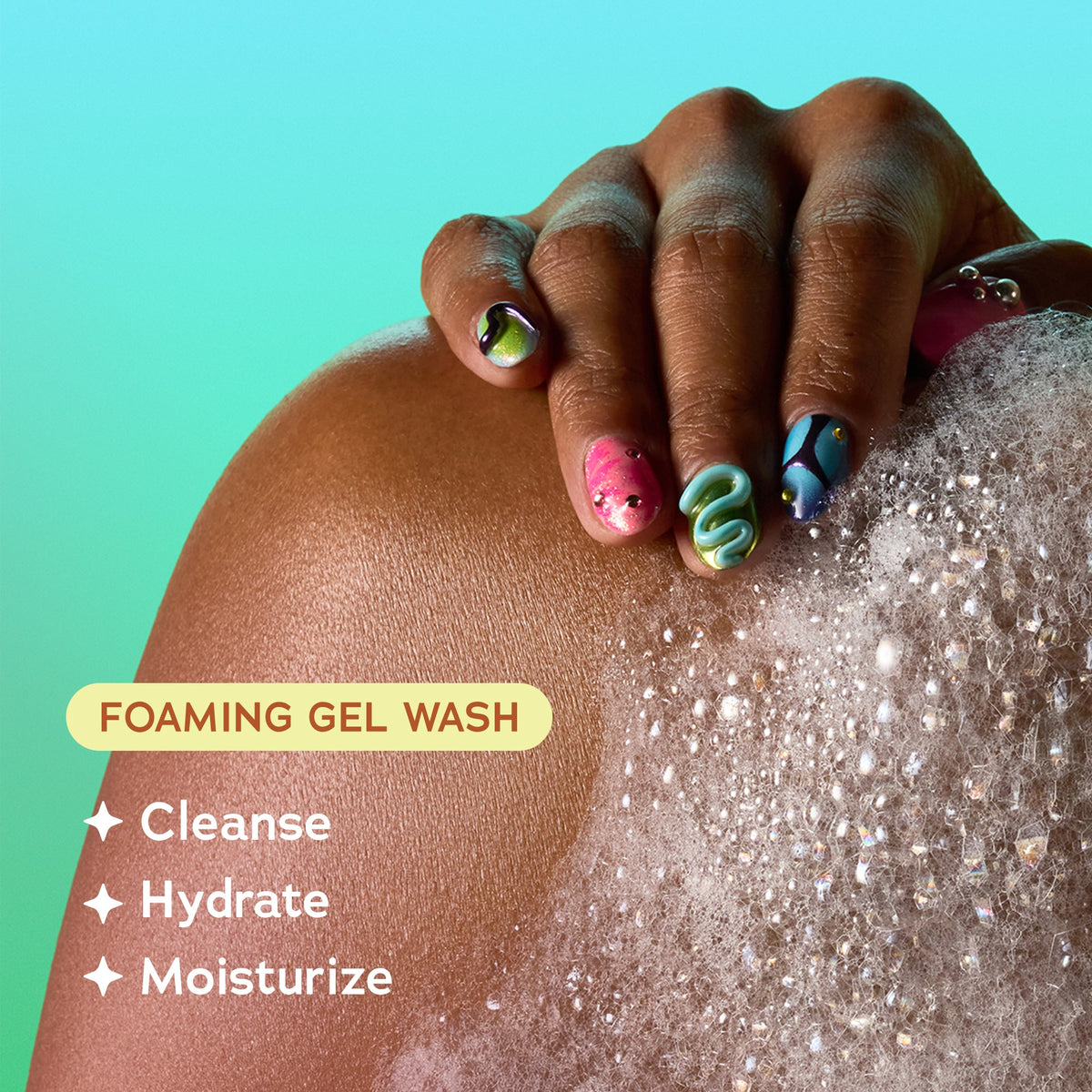 Lisa Frank x Tree Hut Ocean Pop Foaming Gel Wash product image 3