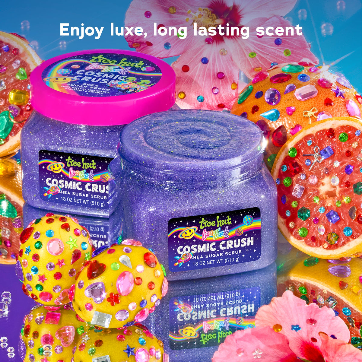Lisa Frank x Tree Hut Cosmic Crush Shea Sugar Scrub product image 2