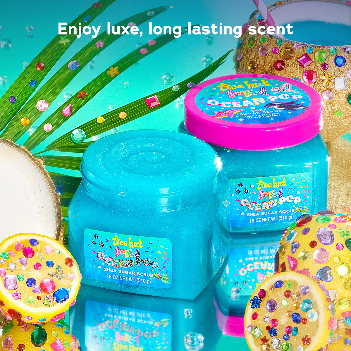 Lisa Frank x Tree Hut Ocean Pop Shea Sugar Scrub product image 2