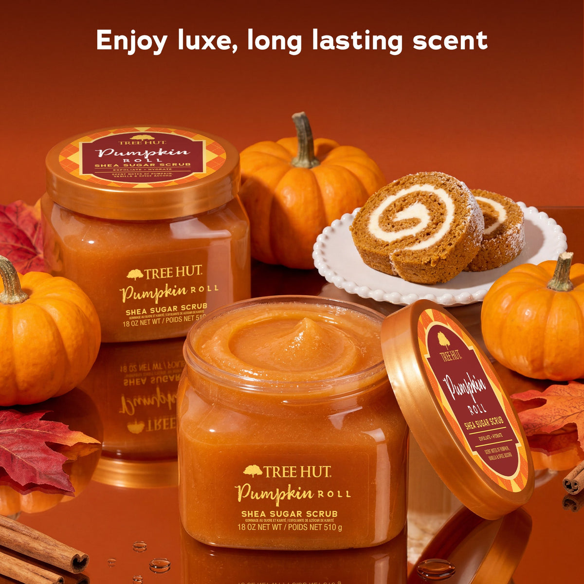Pumpkin Roll Mini Shea Sugar Scrub product image 2