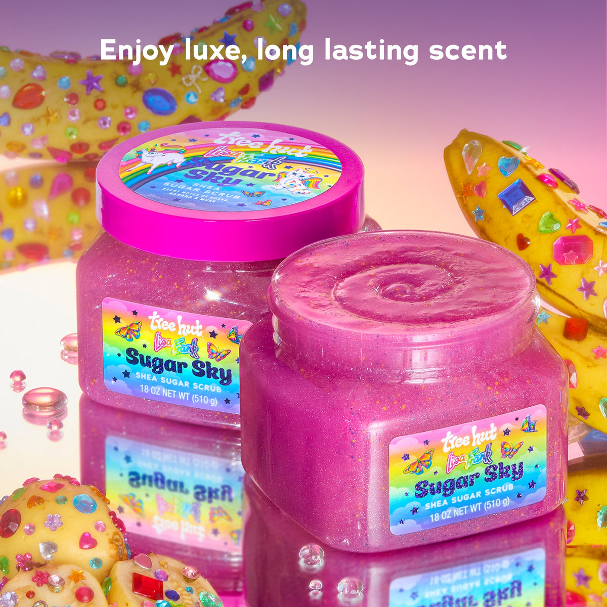 Lisa Frank x Tree Hut Sugar Sky Shea Sugar Scrub product image 4