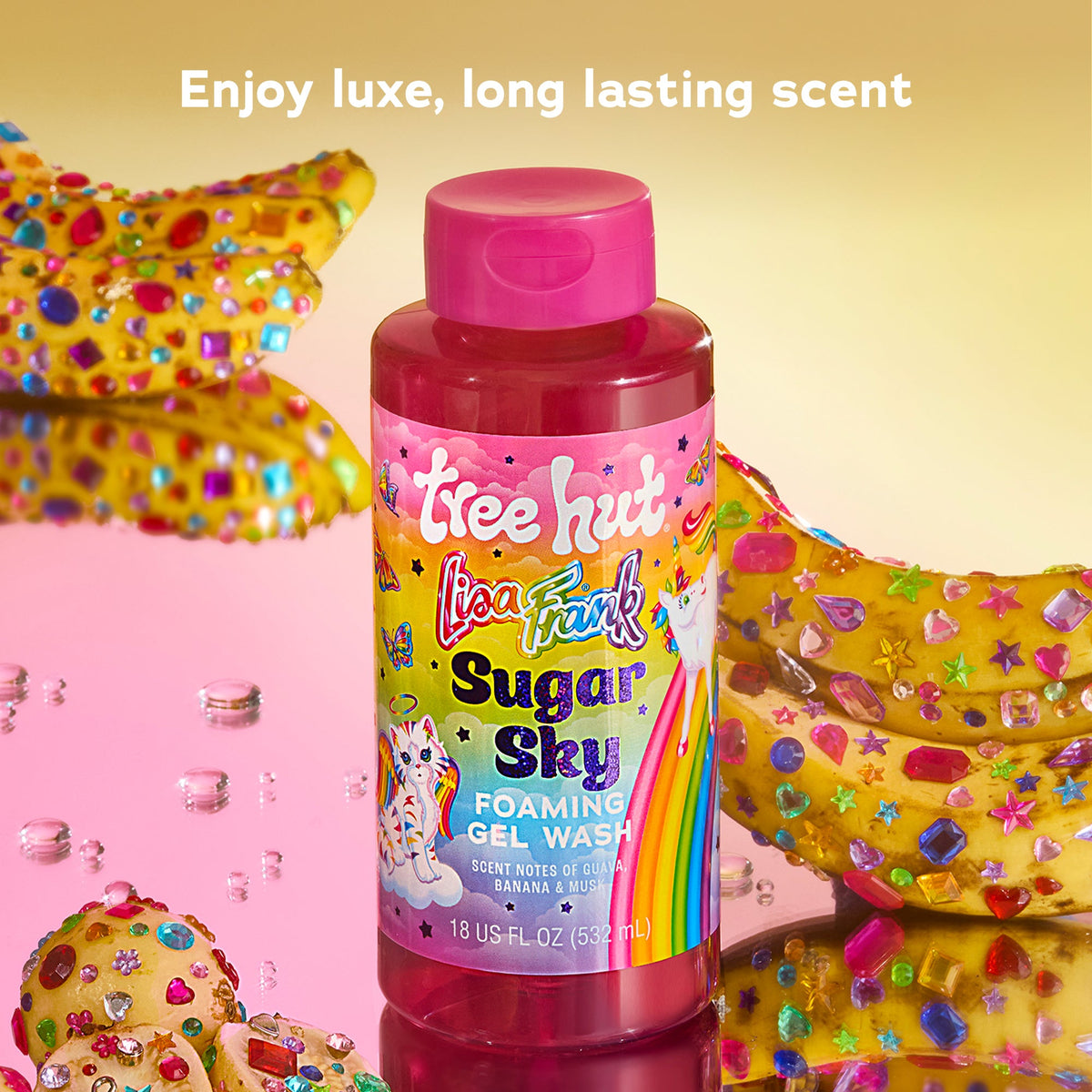 Lisa Frank x Tree Hut Sugar Sky Foaming Gel Wash product image 2