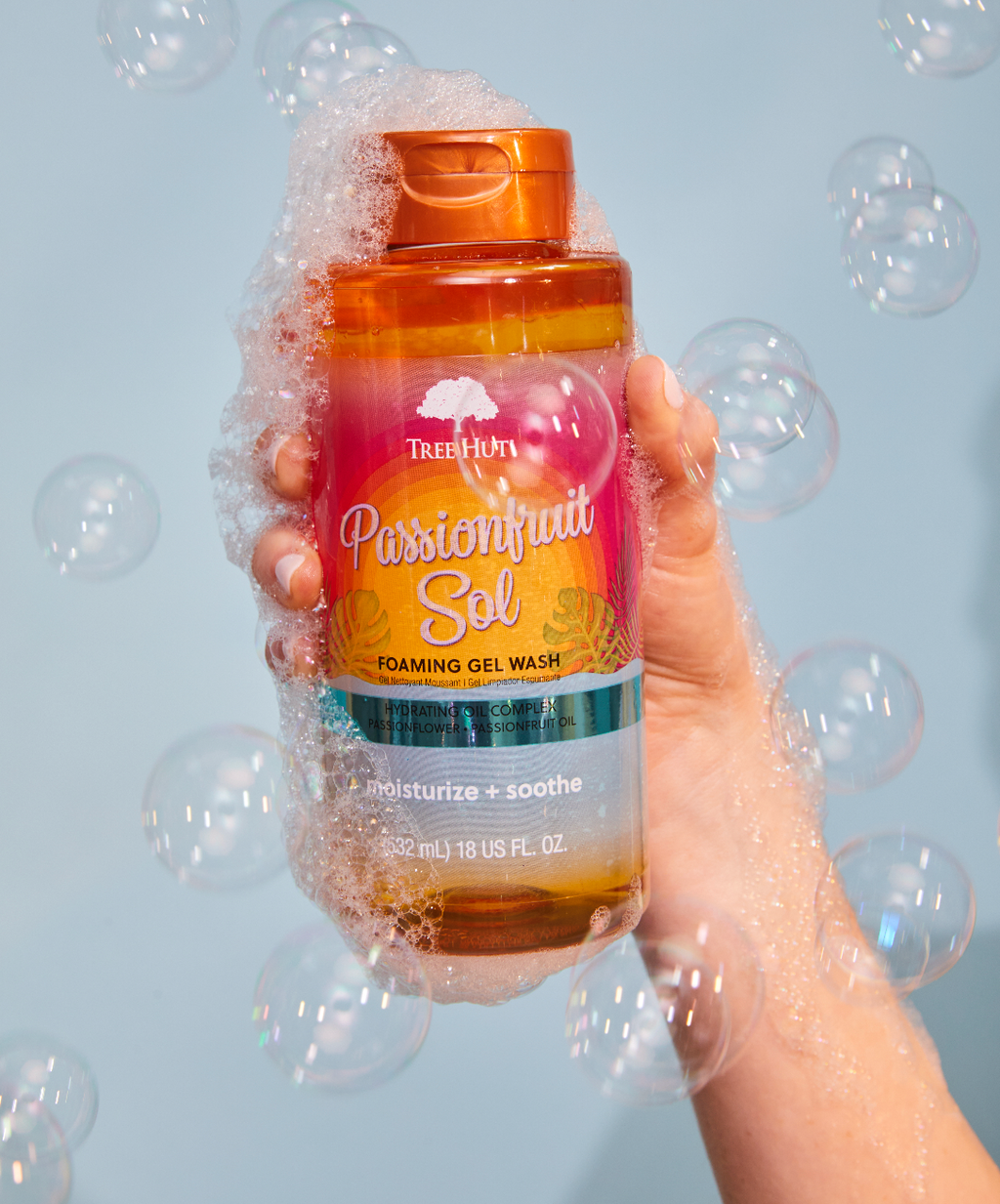 passionfruit sol foaming gel wash product image 5