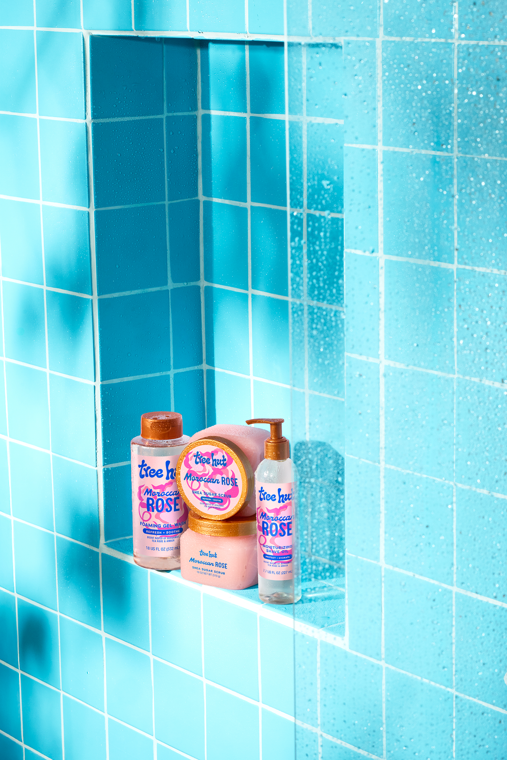 moroccan rose foaming gel wash product image 3