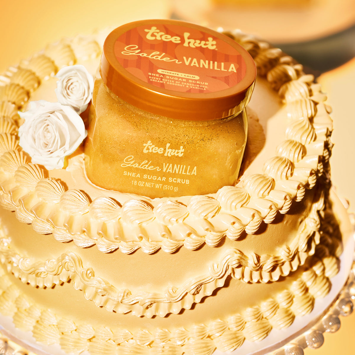 Golden Vanilla Shea Sugar Scrub product image 3