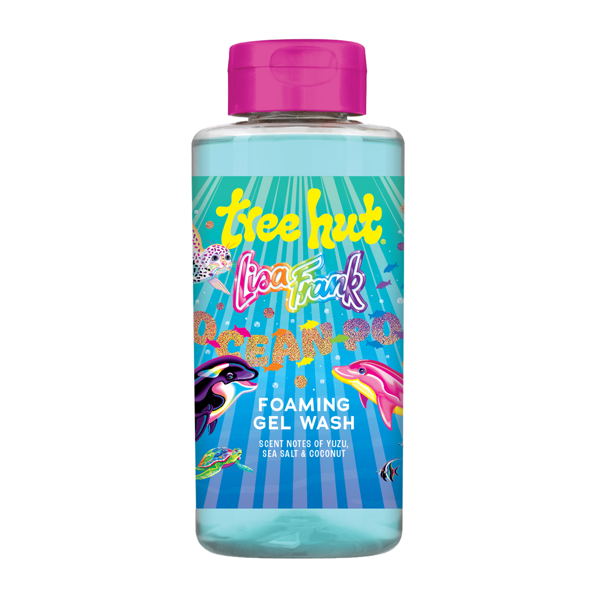 Lisa Frank x Tree Hut Ocean Pop Foaming Gel Wash product image 1