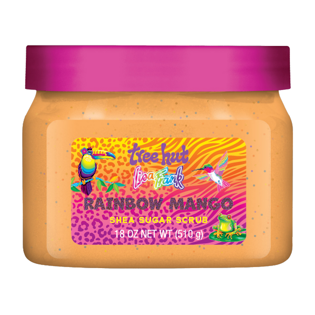 Lisa Frank x Tree Hut Rainbow Mango Shea Sugar Scrub product image 1
